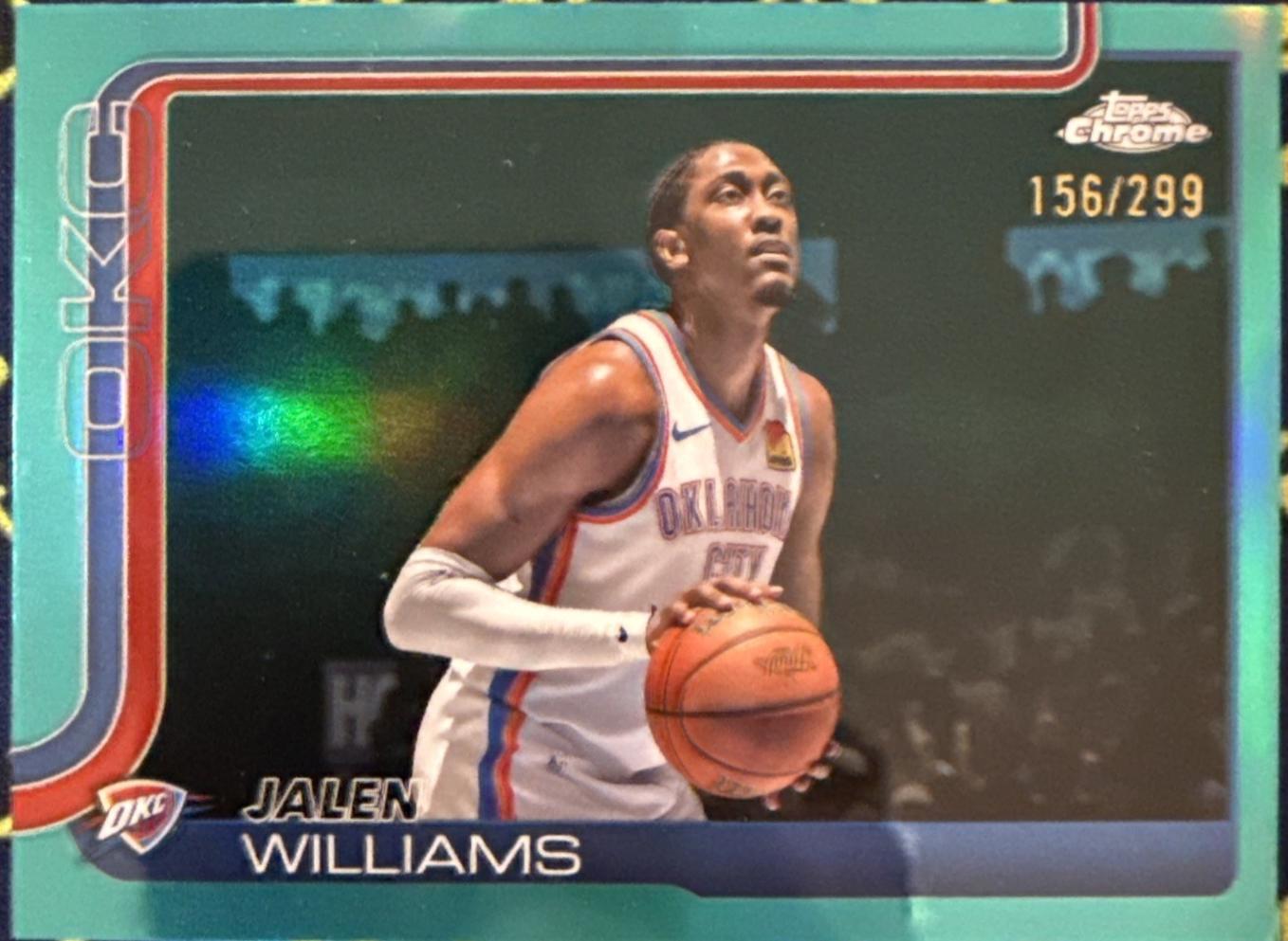 Jalen Williams [Teal Refractor] #187