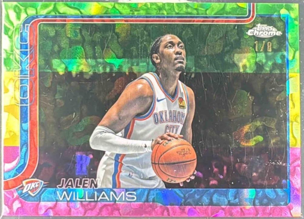 Jalen Williams [Tri-Color Refractor] #187
