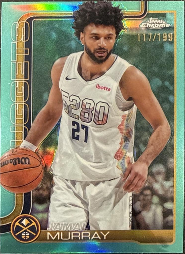 Jamal Murray [Aqua Basketball Refractor] #55