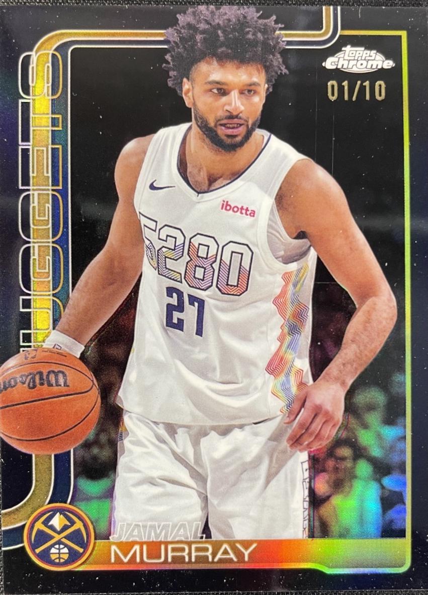 Jamal Murray [Black Basketball Refractor] #55