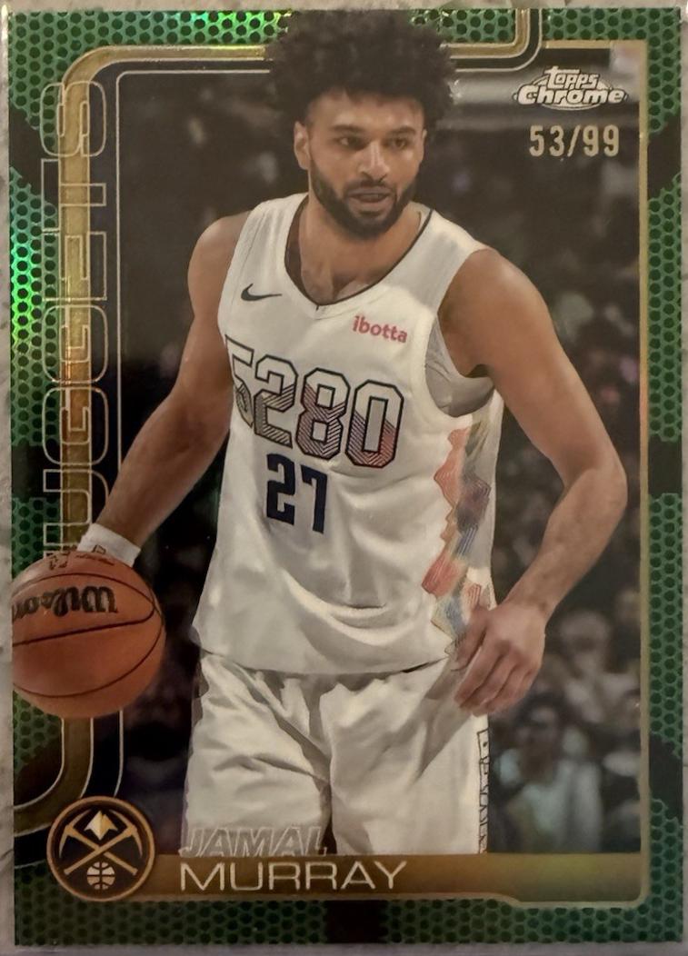 Jamal Murray [Green Basketball Refractor] #55