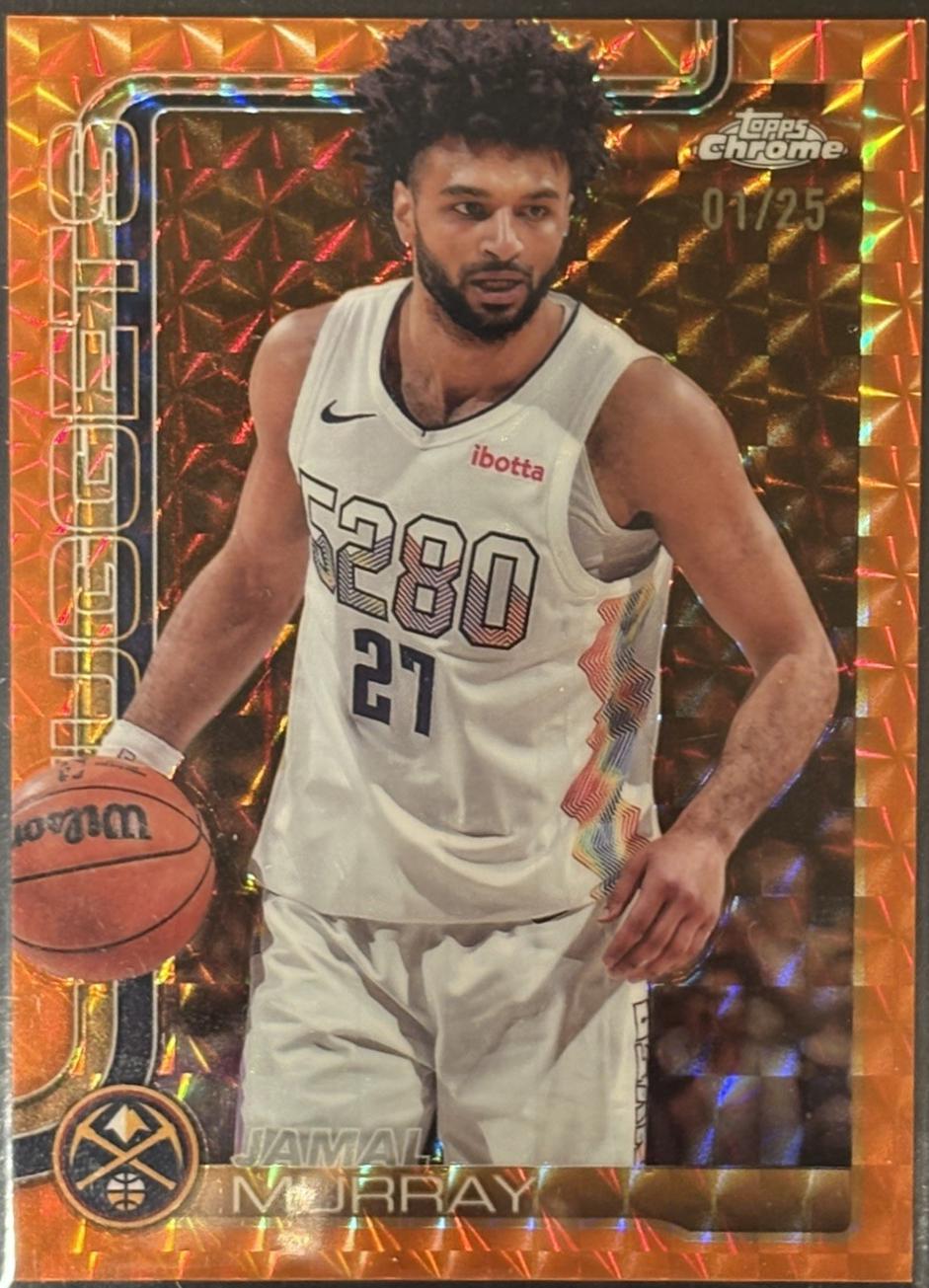 Jamal Murray [Orange Geometric Refractor] #55