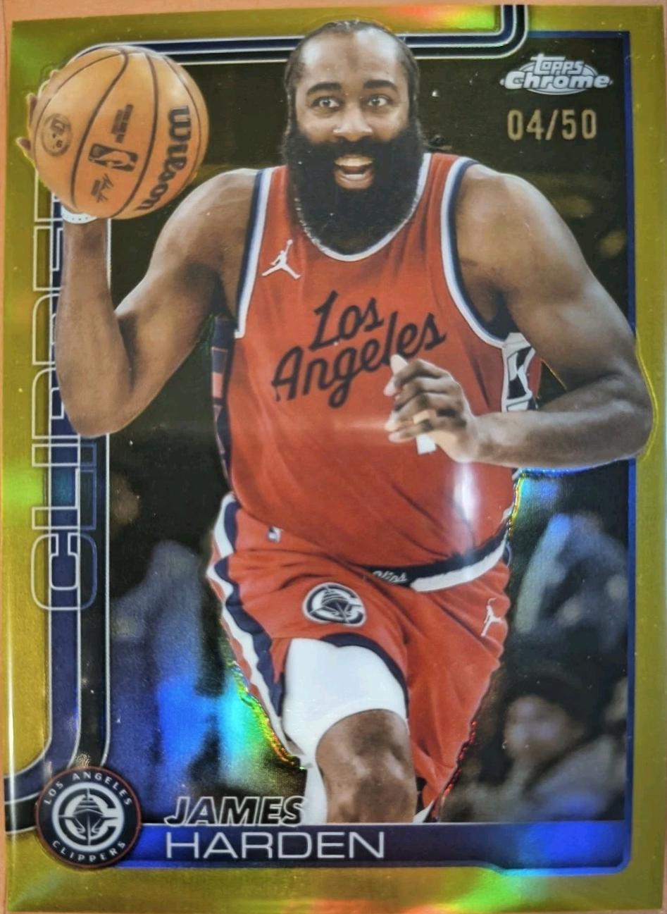 James Harden [Gold Refractor] #54