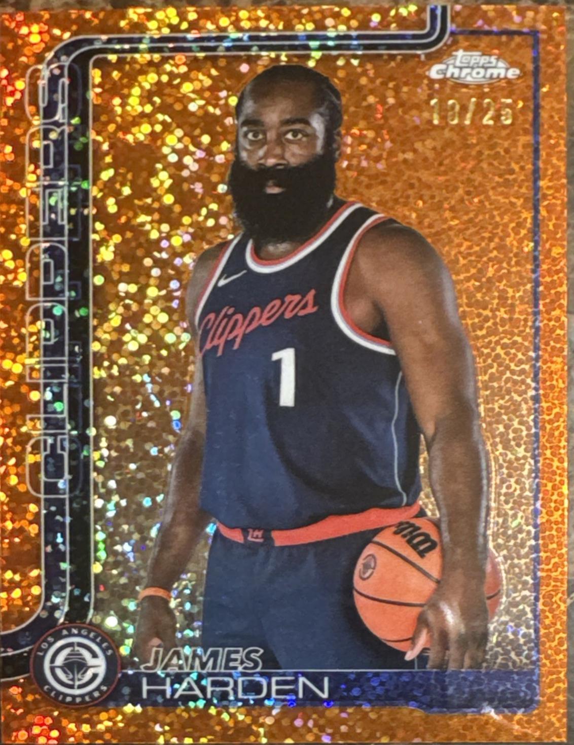 James Harden [Orange Refractor] #54