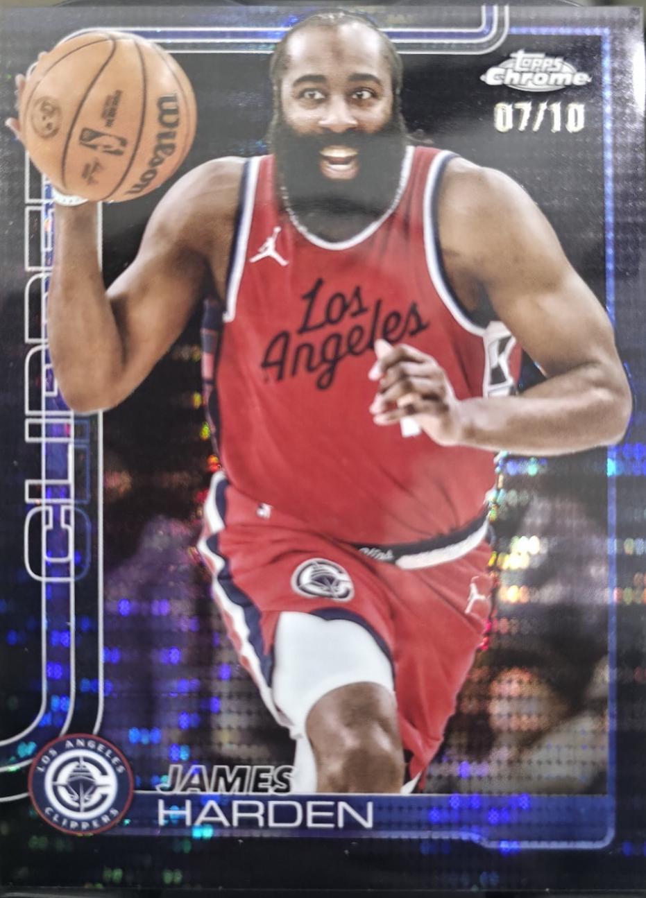 James Harden [Pulsar Black Refractor] #54