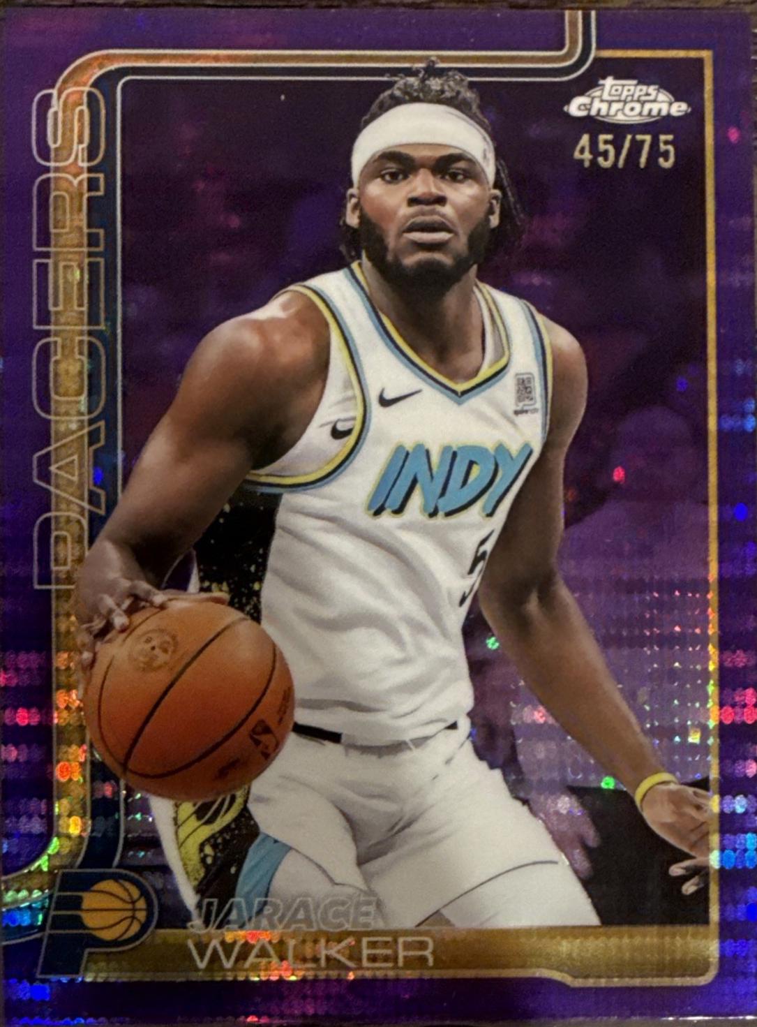 Jarace Walker [Purple Basketball Refractor] #53