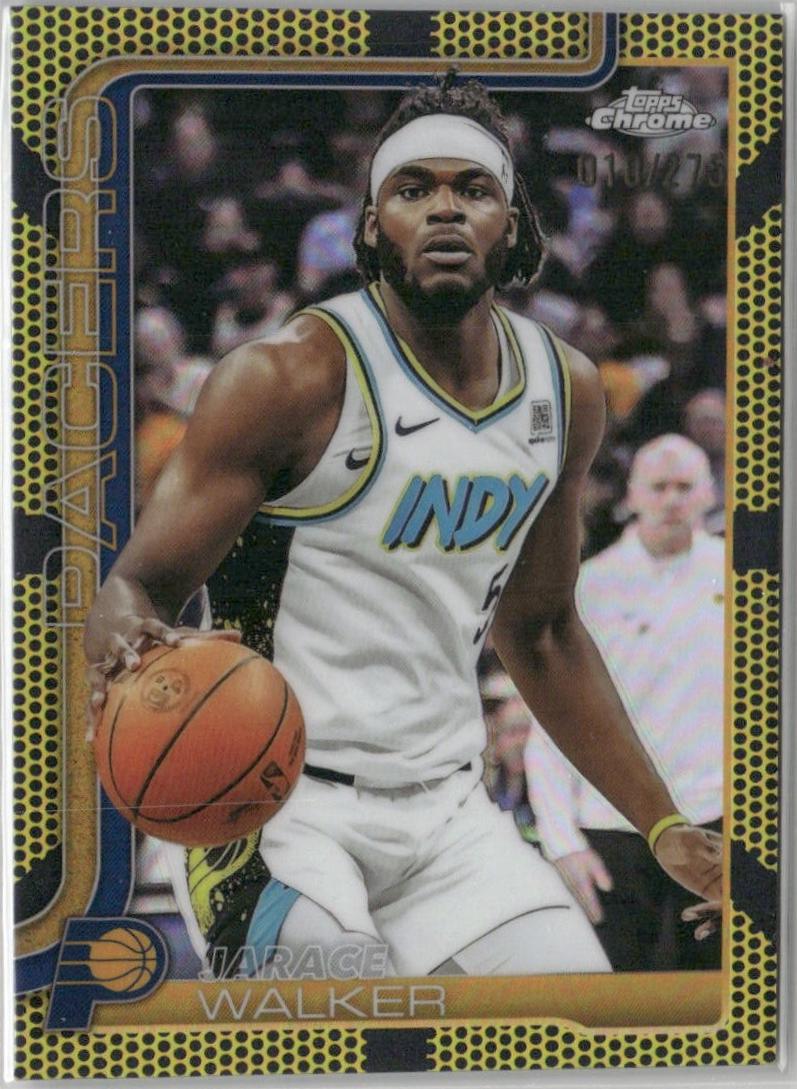 Jarace Walker [Yellow Basketball Refractor] #53