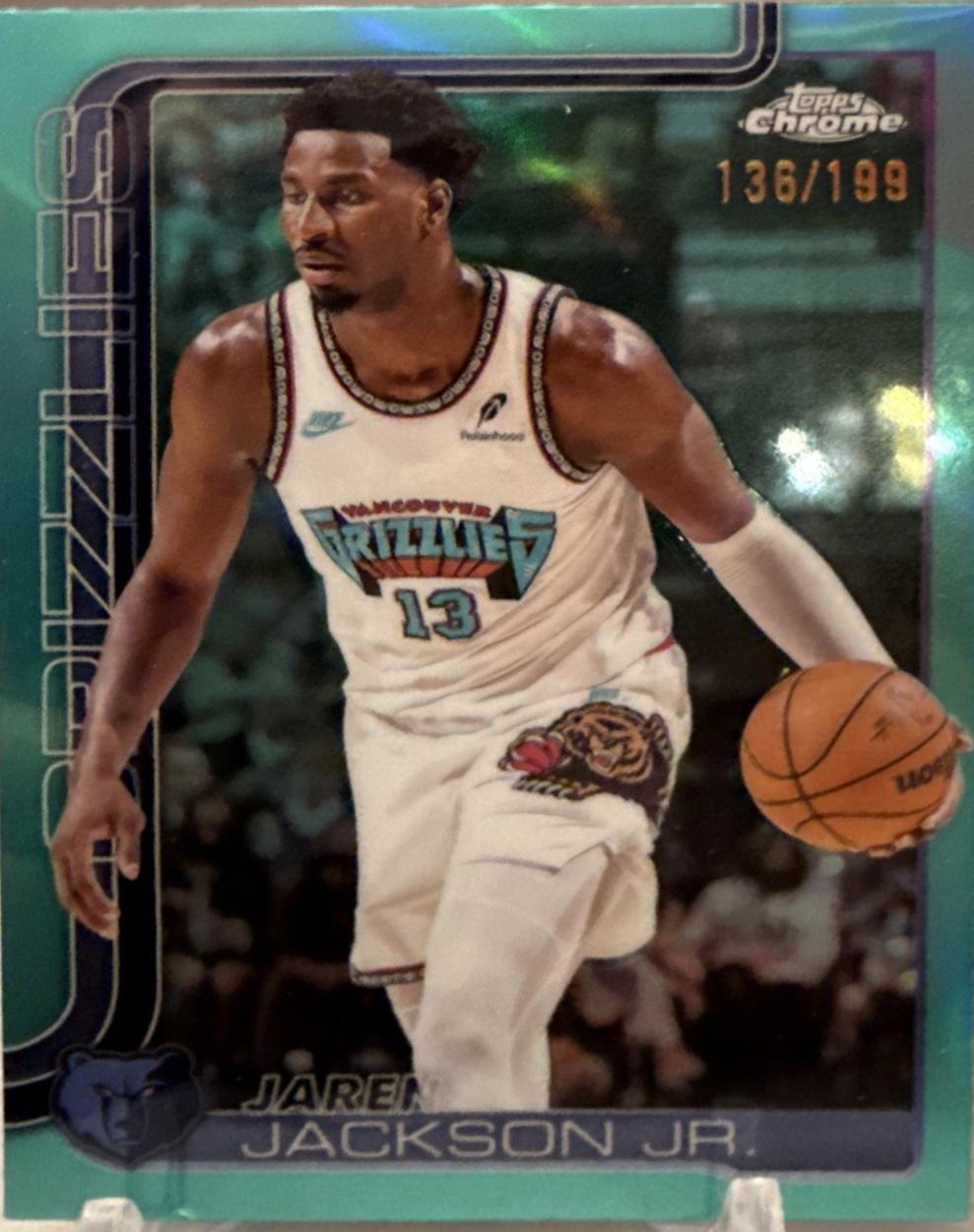 Jaren Jackson Jr. [Aqua Basketball Refractor] #163