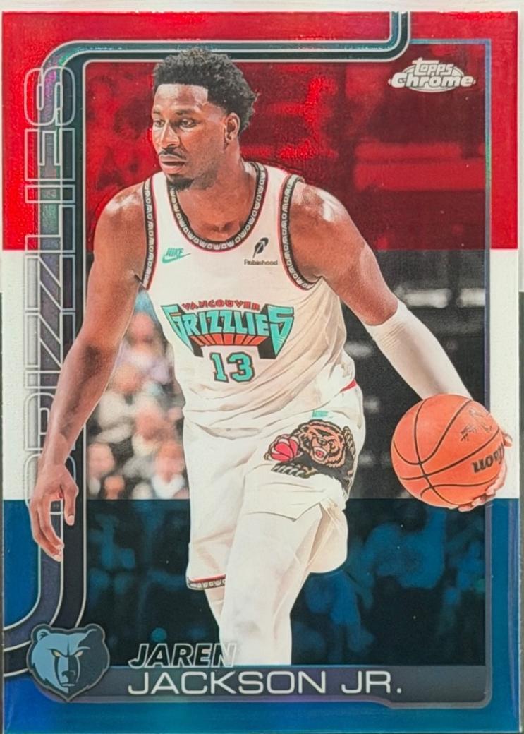 Jaren Jackson Jr. [Blue Basketball Refractor] #163