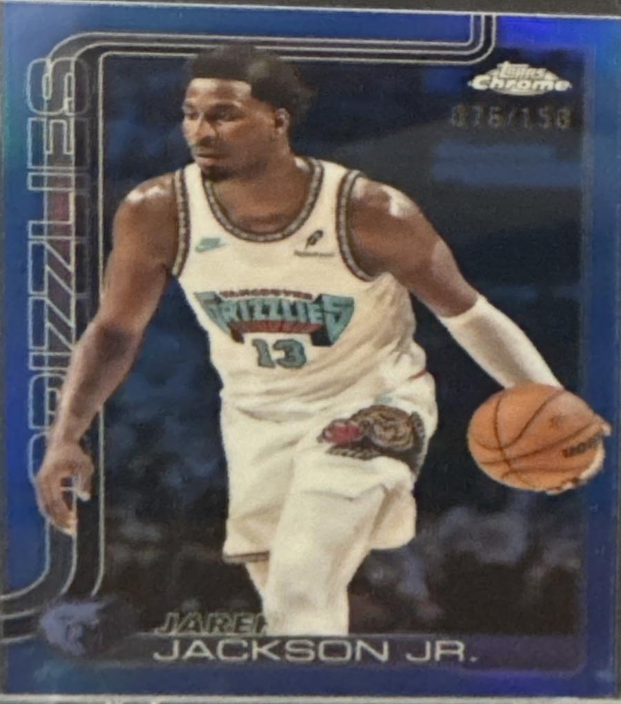Jaren Jackson Jr. [Blue Refractor] #163