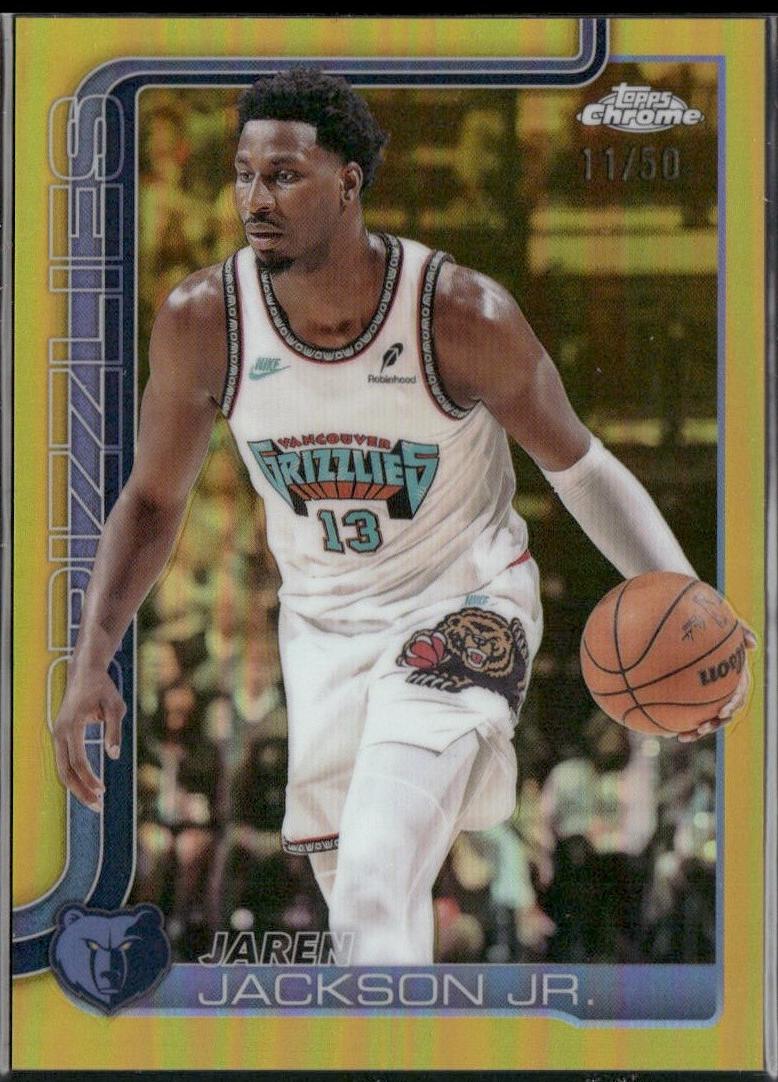 Jaren Jackson Jr. [Gold Refractor] #163