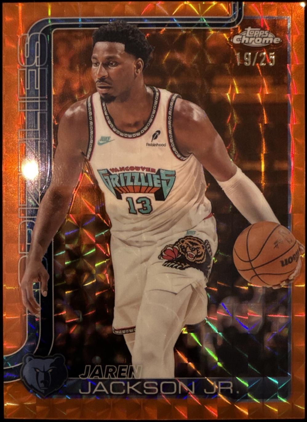 Jaren Jackson Jr. [Orange Geometric Refractor] #163