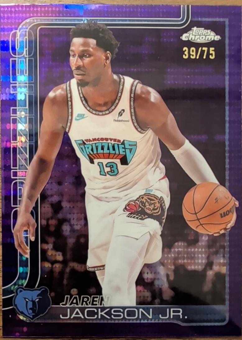 Jaren Jackson Jr. [Pulsar Purple Refractor] #163