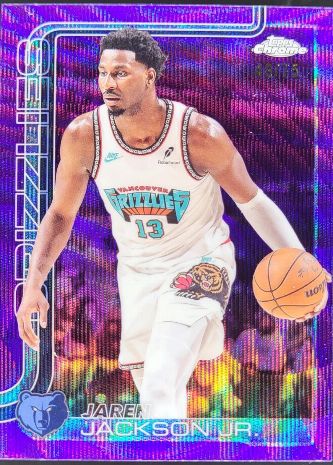 Jaren Jackson Jr. [Purple Wave Refractor] #163
