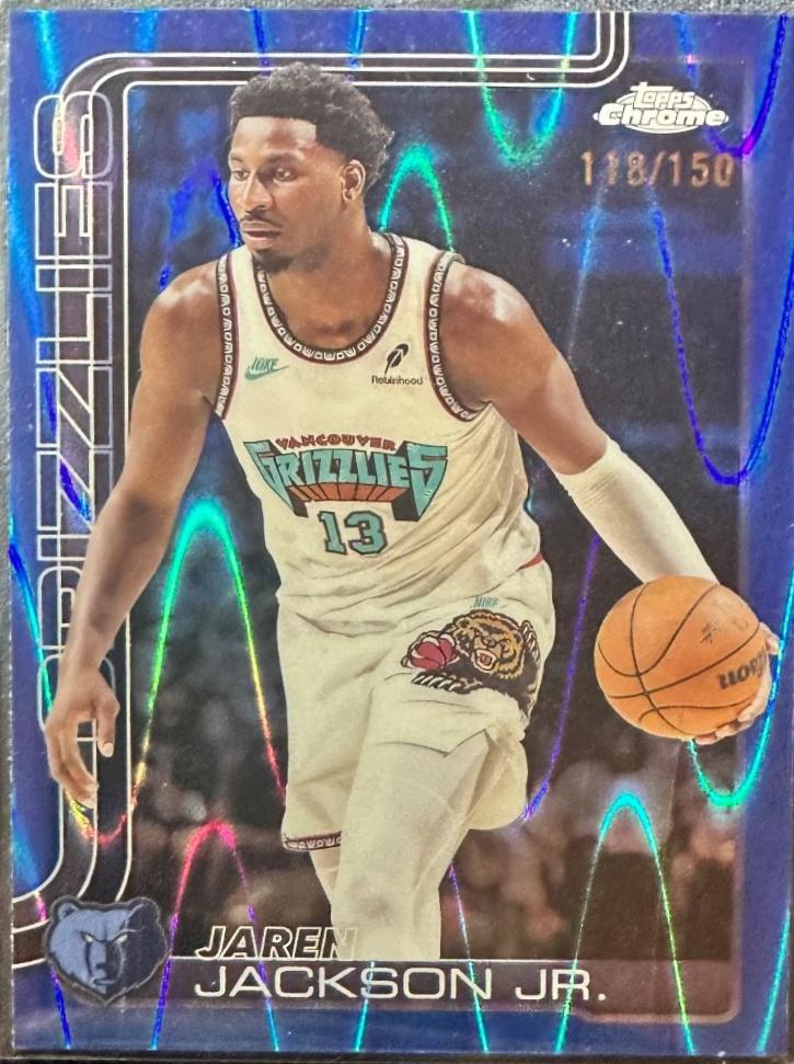 Jaren Jackson Jr. [RayWave Blue Refractor] #163
