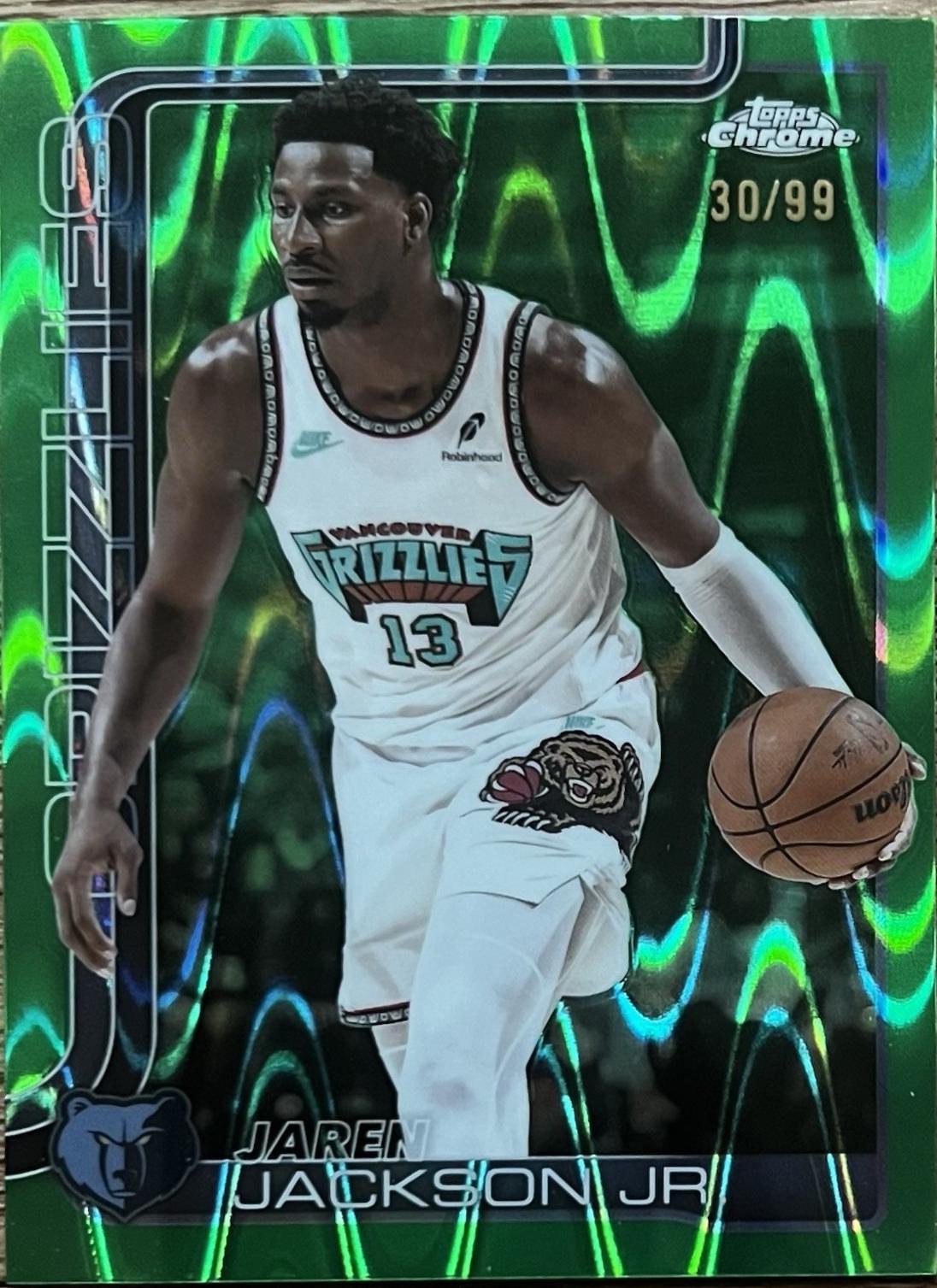 Jaren Jackson Jr. [RayWave Green Refractor] #163
