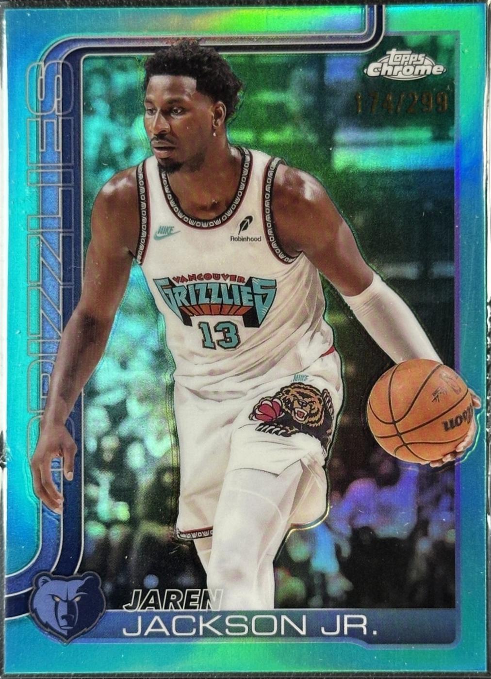 Jaren Jackson Jr. [Teal Refractor] #163
