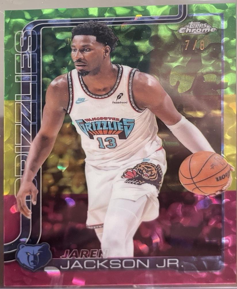 Jaren Jackson Jr. [Tri-Color Refractor] #163