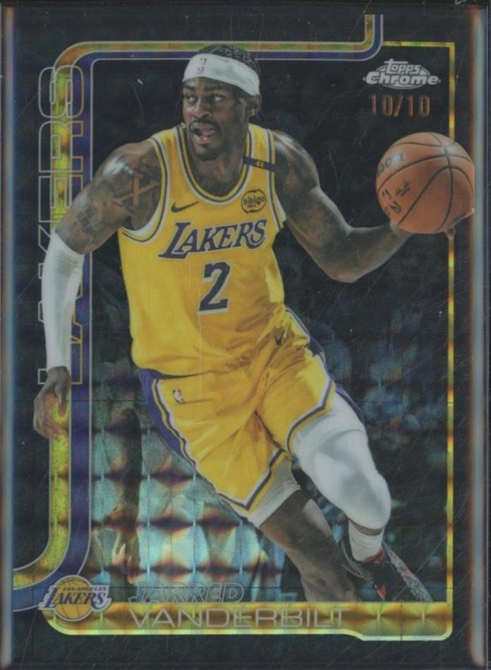 Jarred Vanderbilt [Black Geometric Refractor] #154
