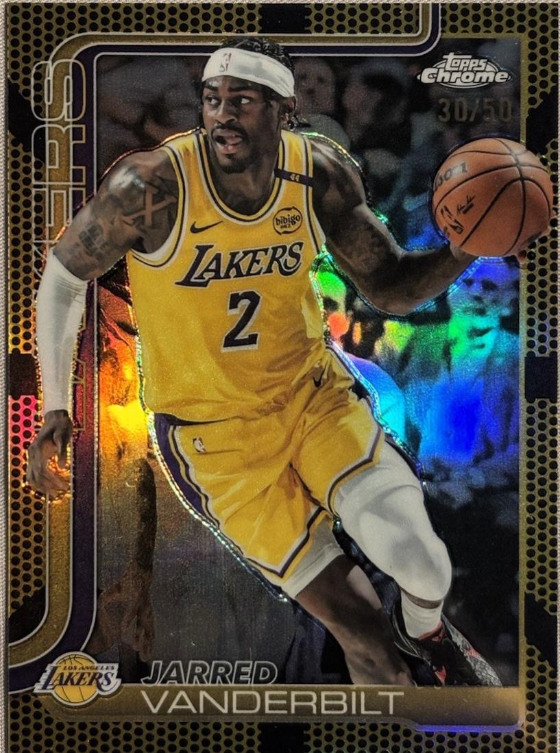 Jarred Vanderbilt [Gold Refractor] #154