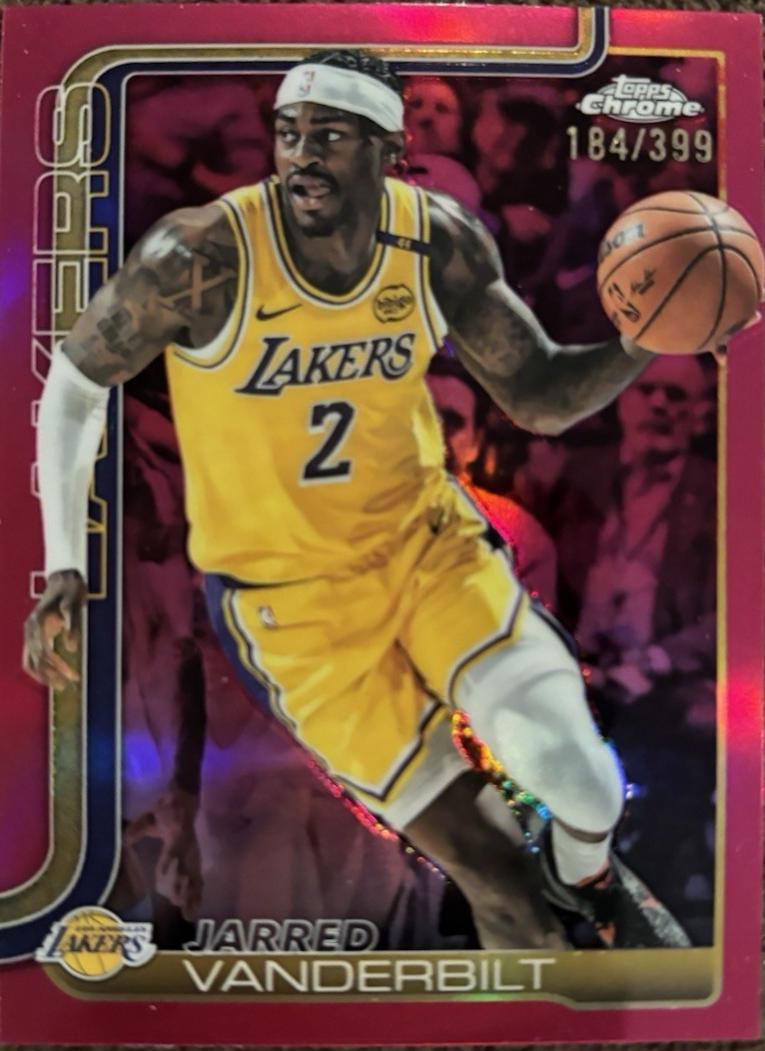 Jarred Vanderbilt [Magenta Refractor] #154