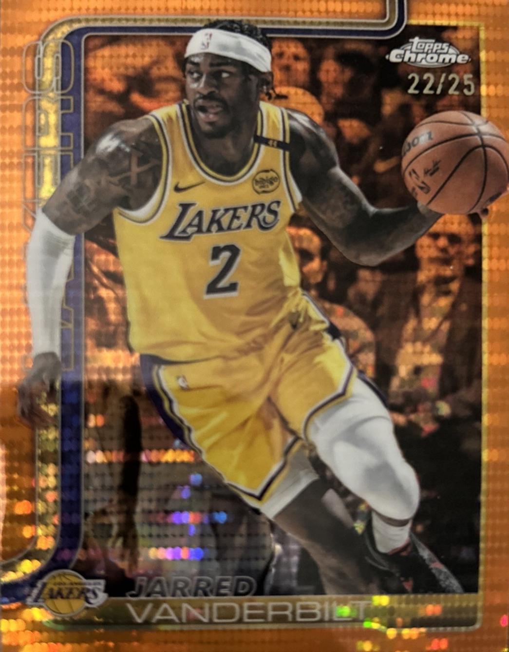 Jarred Vanderbilt [Pulsar Orange Refractor] #154