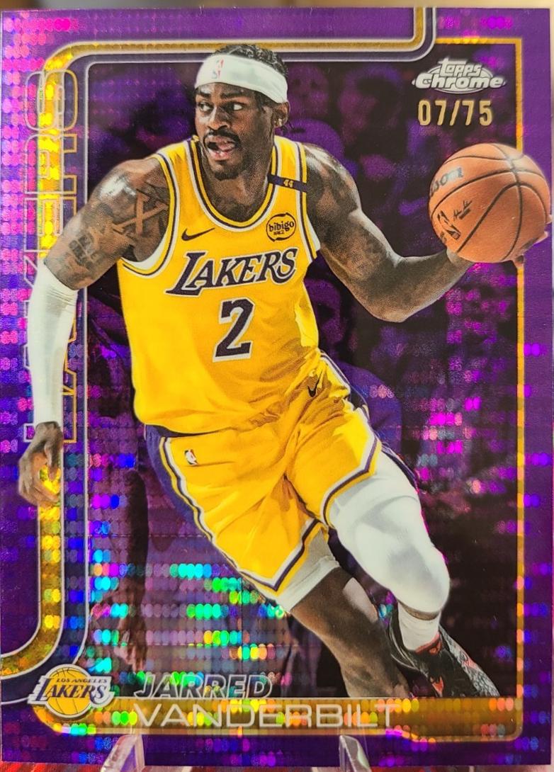 Jarred Vanderbilt [Pulsar Purple Refractor] #154