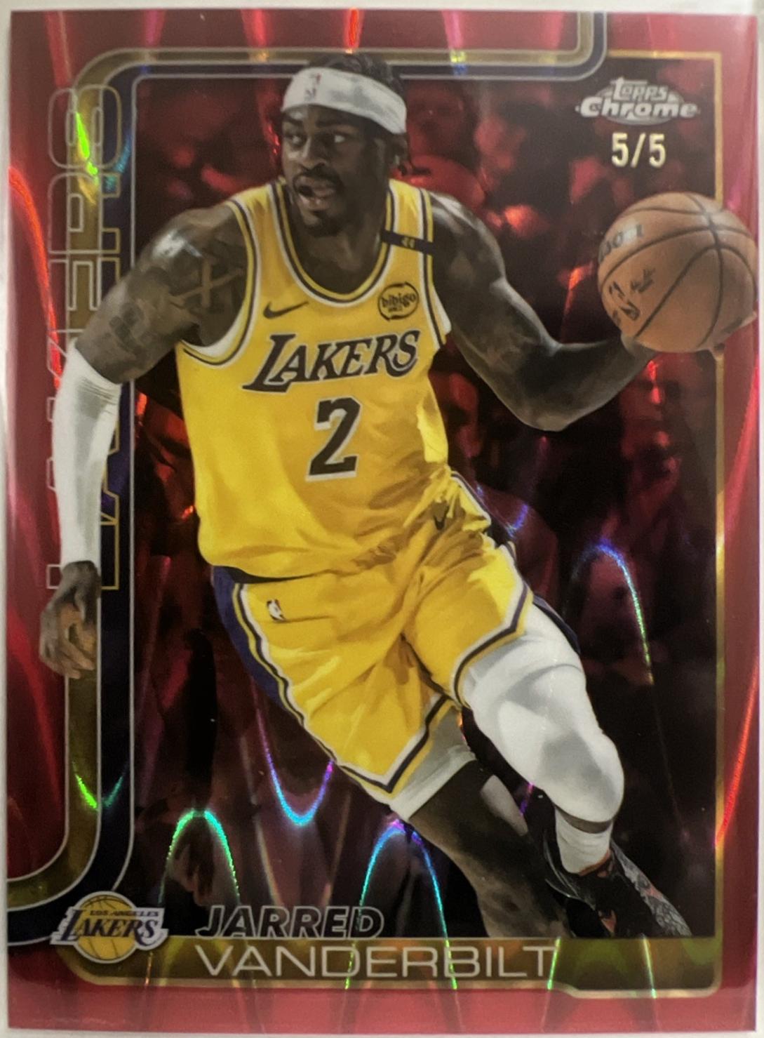Jarred Vanderbilt [RayWave Red Refractor] #154