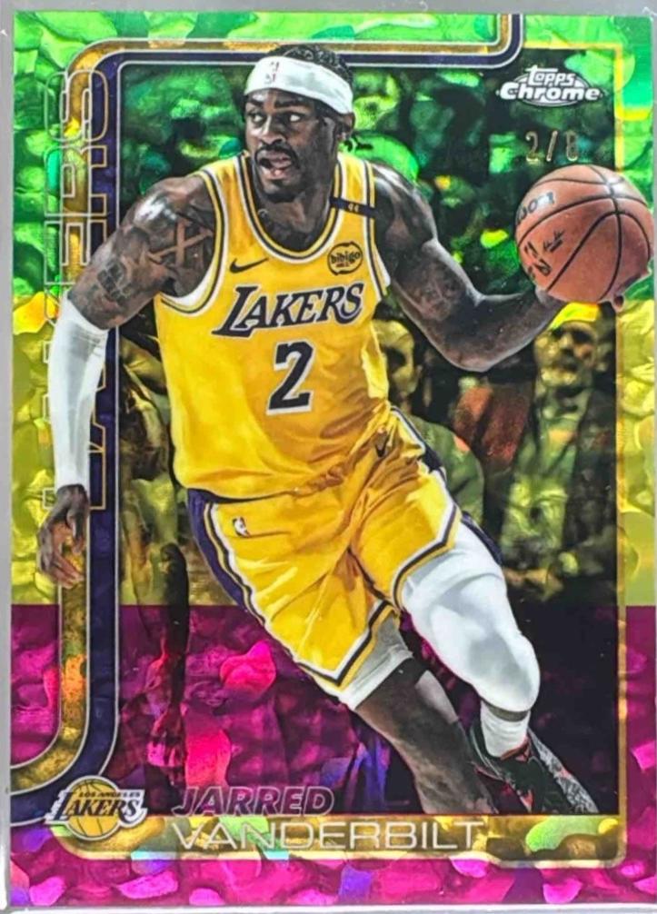 Jarred Vanderbilt [Tri-Color Refractor] #154
