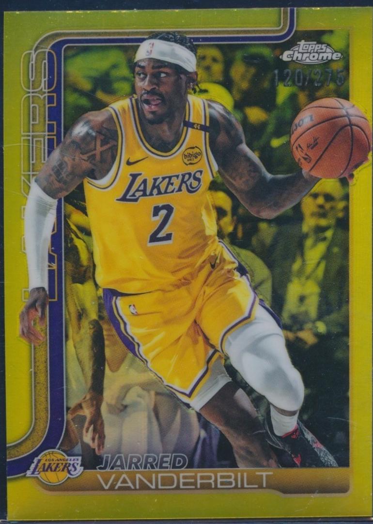 Jarred Vanderbilt [Yellow Refractor] #154