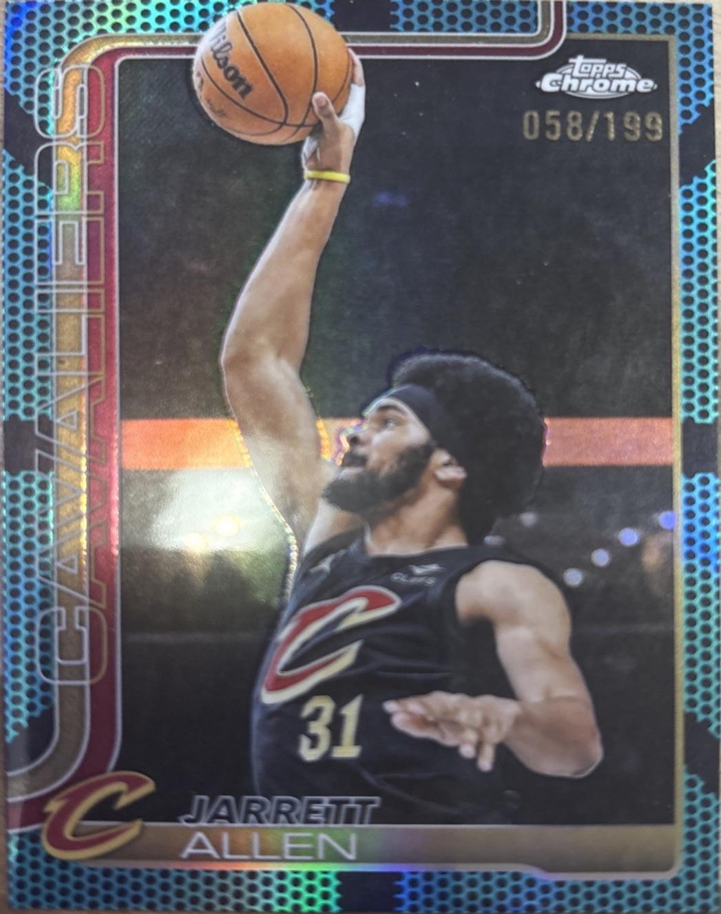 Jarrett Allen [Aqua Refractor] #52