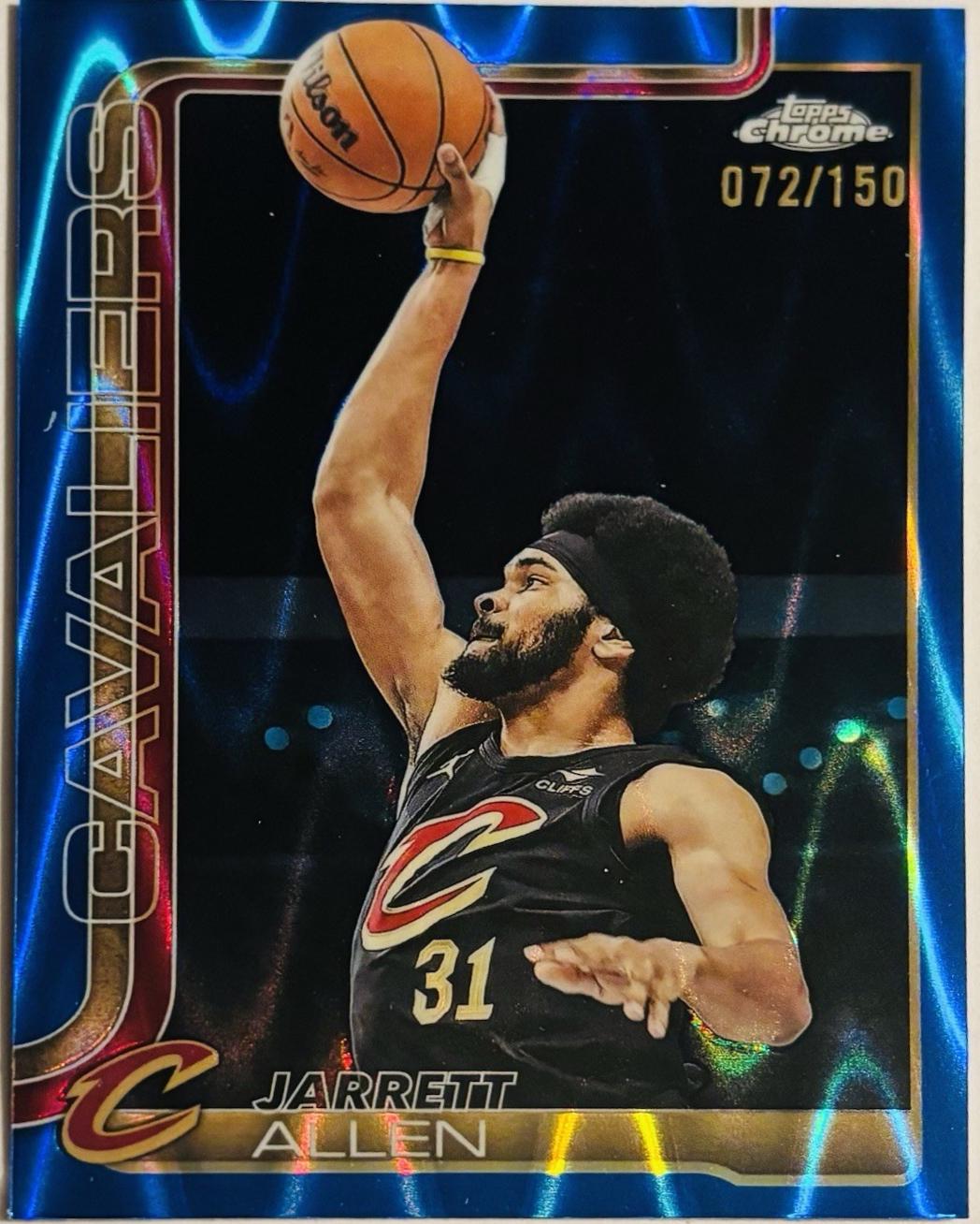 Jarrett Allen [Blue Basketball Refractor] #52