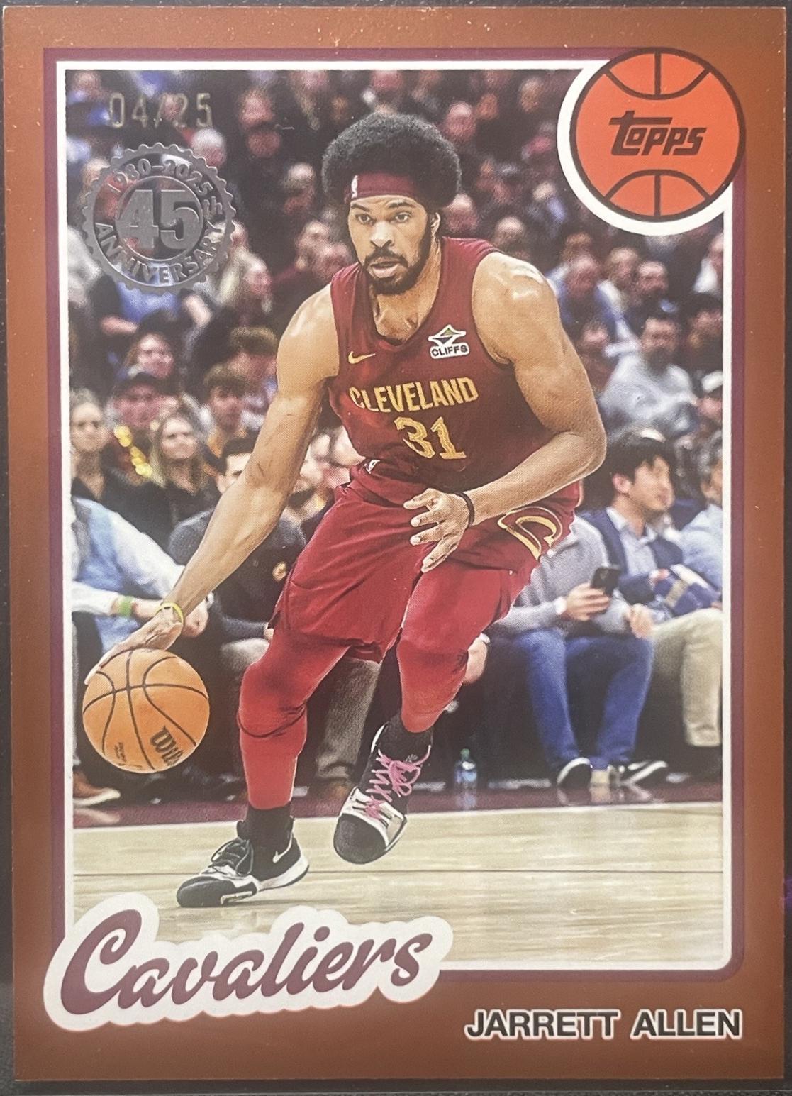 Jarrett Allen [Orange Basketball Refractor] #52