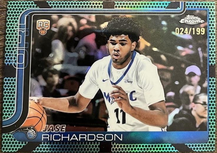 Jase Richardson [Aqua Basketball Refractor] #275