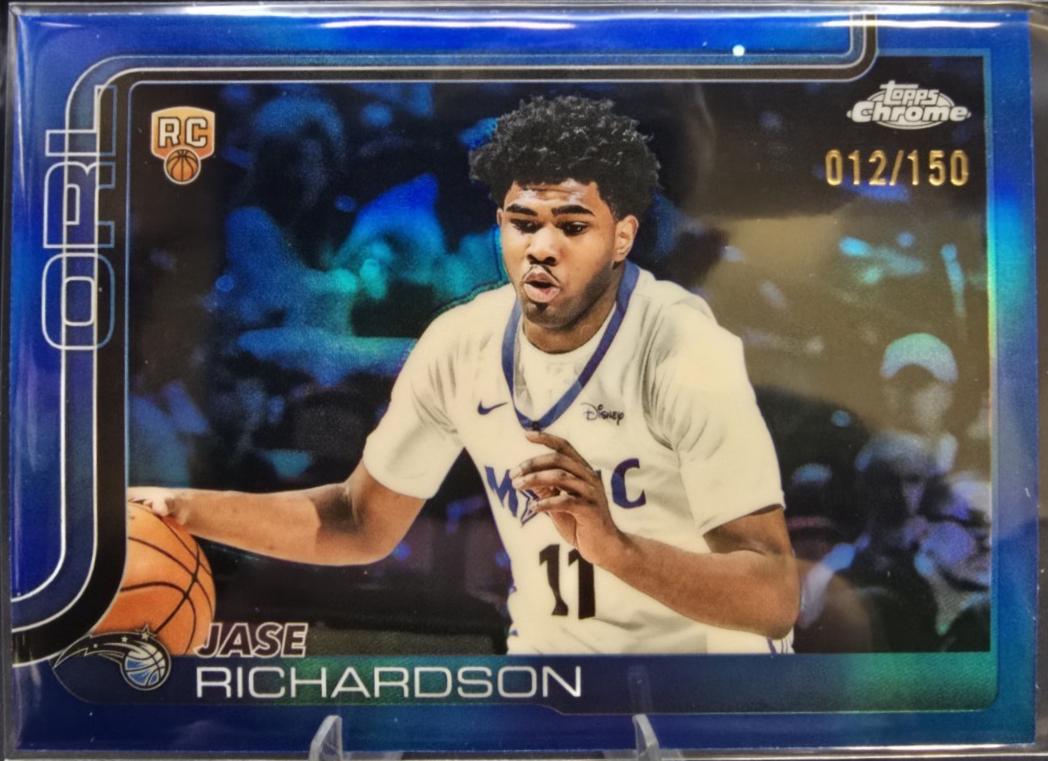 Jase Richardson [Blue Basketball Refractor] #275