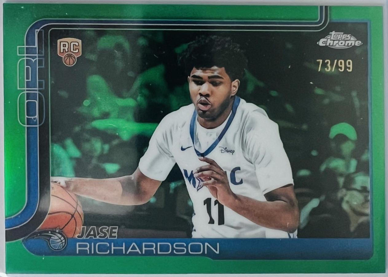 Jase Richardson [Green Basketball Refractor] #275