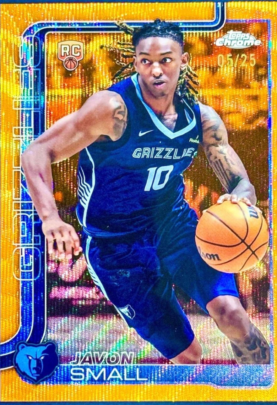 Javon Small [Orange Wave Refractor] #299