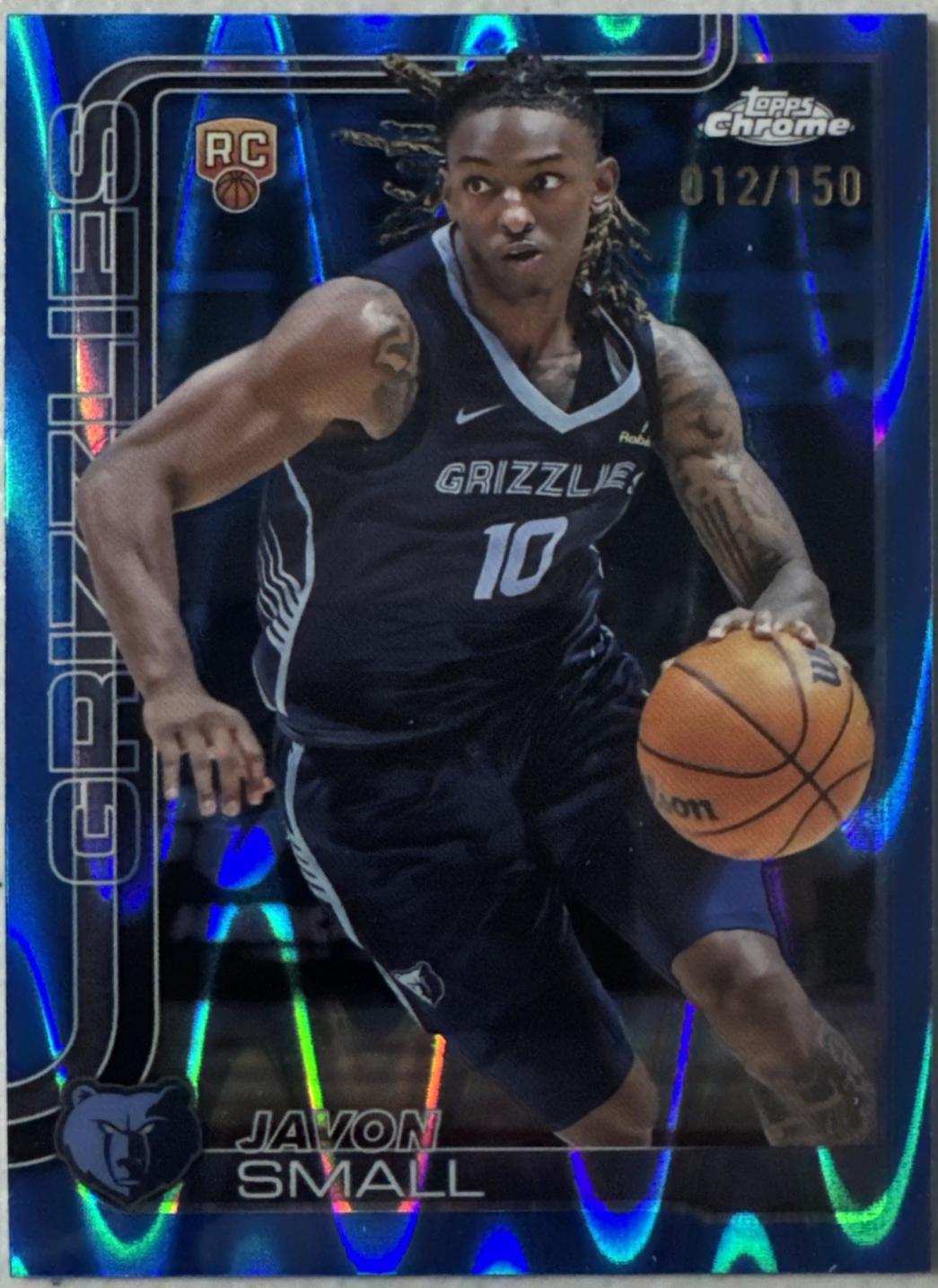 Javon Small [RayWave Blue Refractor] #299