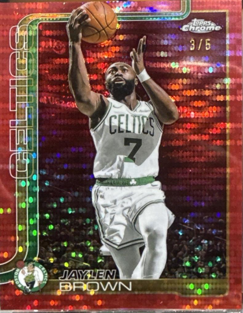 Jaylen Brown [Pulsar Red Refractor] #51