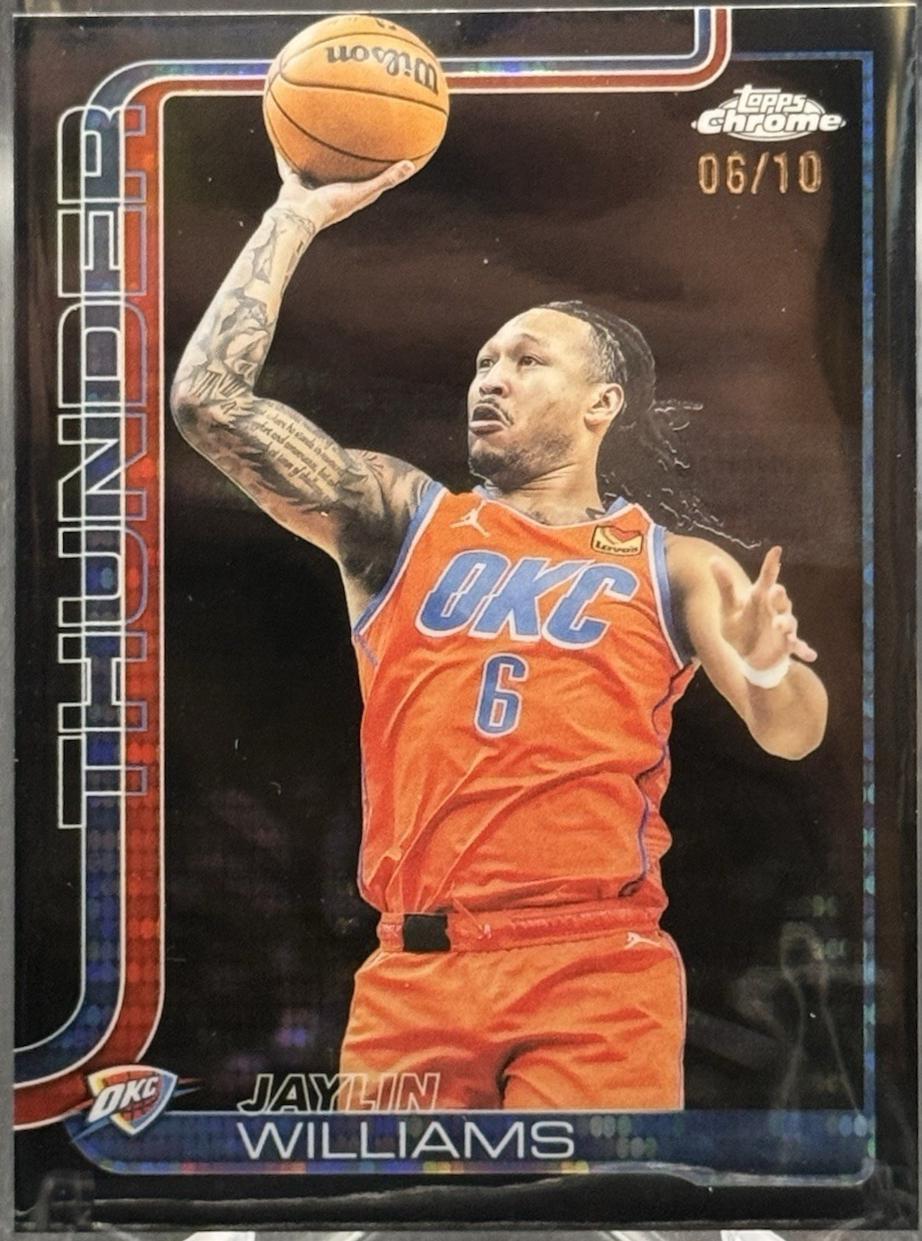 Jaylin Williams [Black Refractor] #105