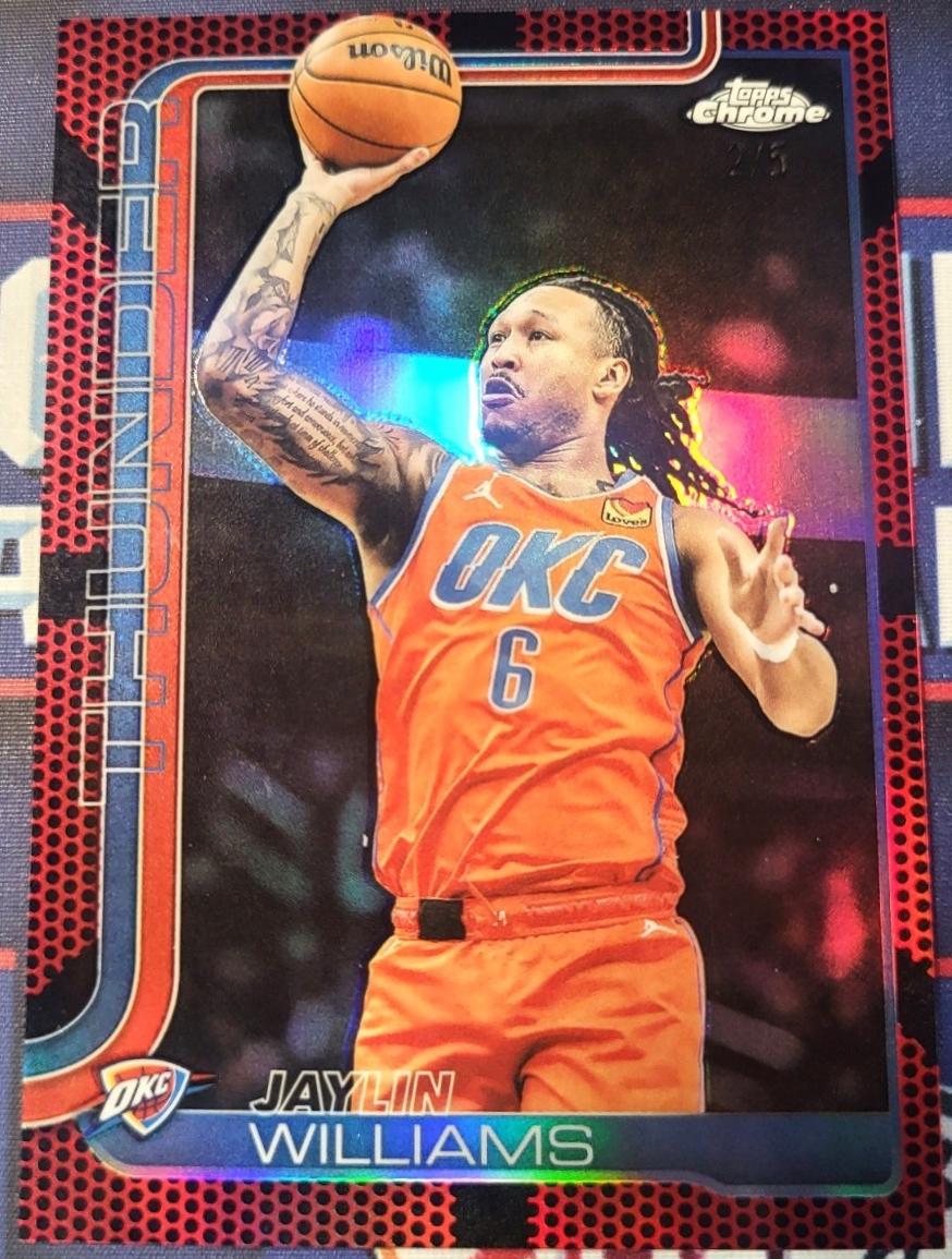 Jaylin Williams [Red Refractor] #105