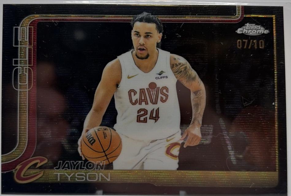 Jaylon Tyson [Black Refractor] #50