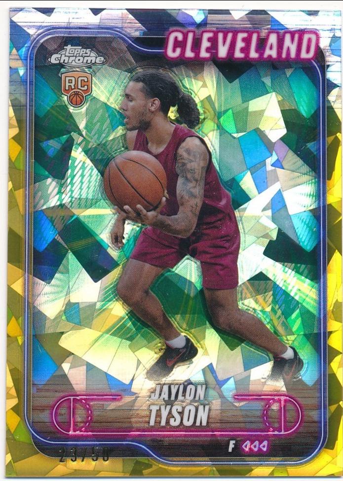 Jaylon Tyson [Gold Refractor] #50