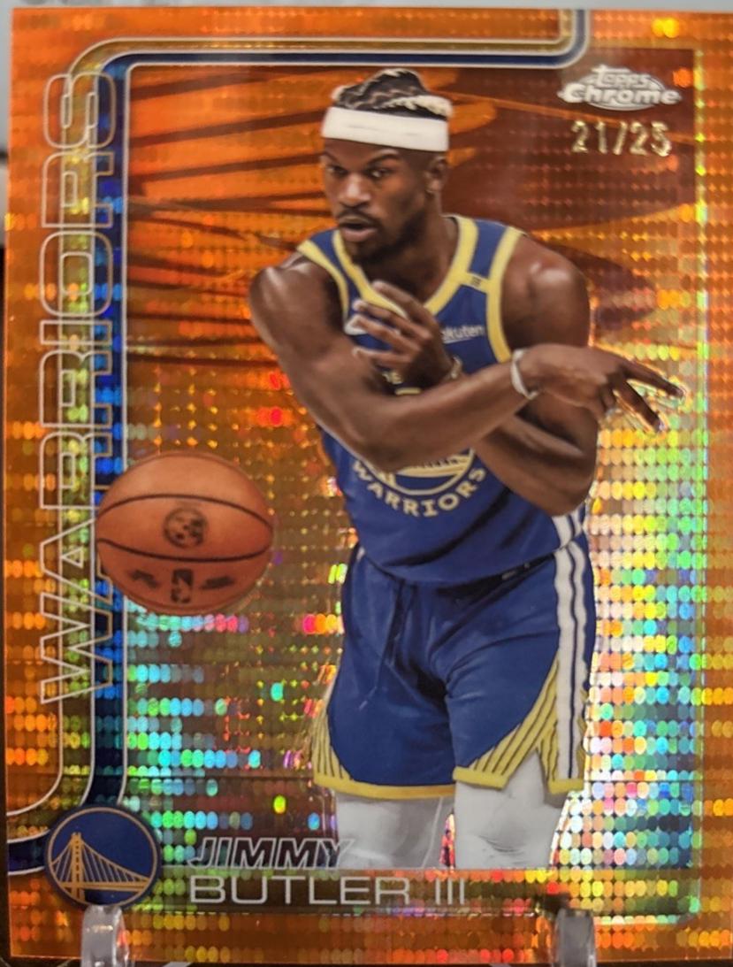 Jimmy Butler III [Orange Geometric Refractor] #209