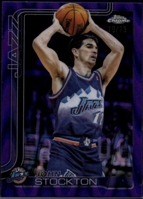 John Stockton [RayWave Purple Refractor] #250