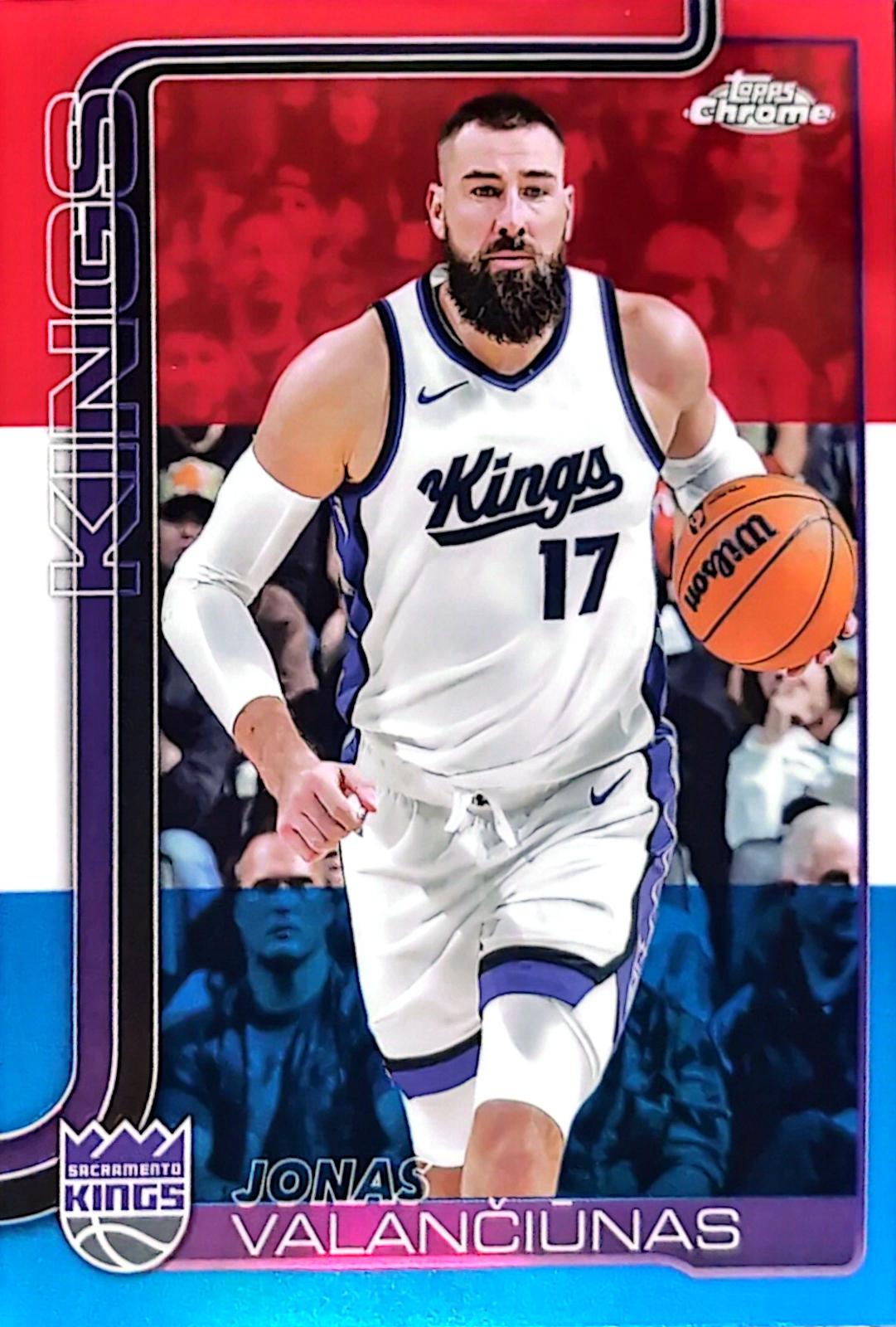 Jonas Valanciūnas [Red White Blue Refractor] #206