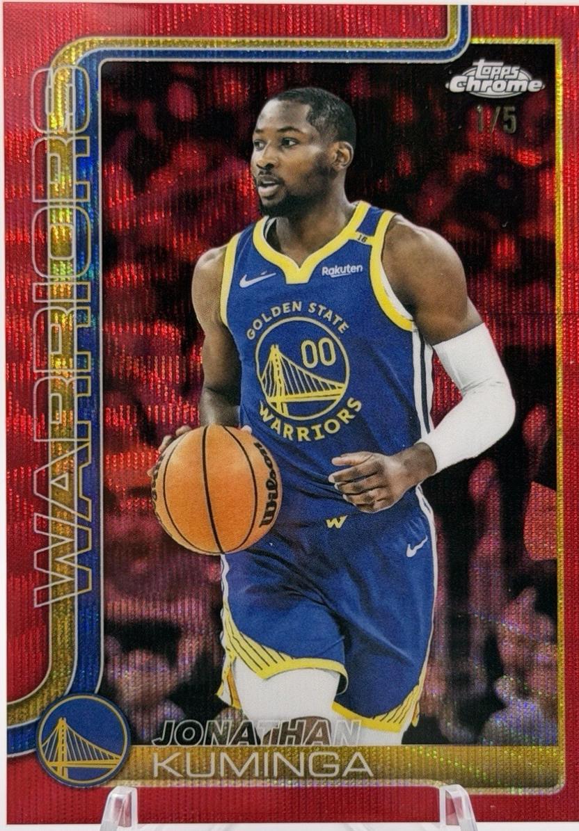 Jonathan Kuminga [Red Wave Refractor] #211