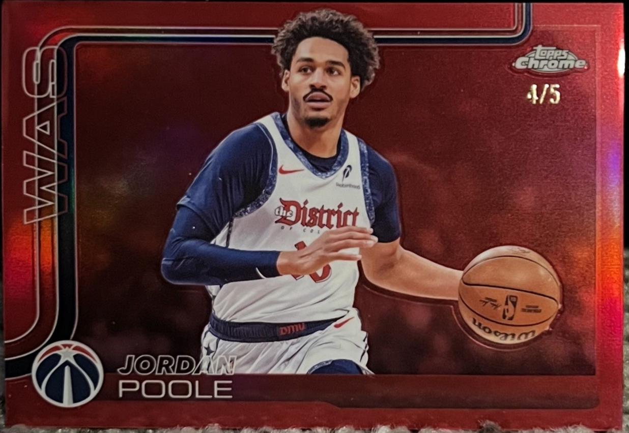 Jordan Poole [Red Refractor] #207
