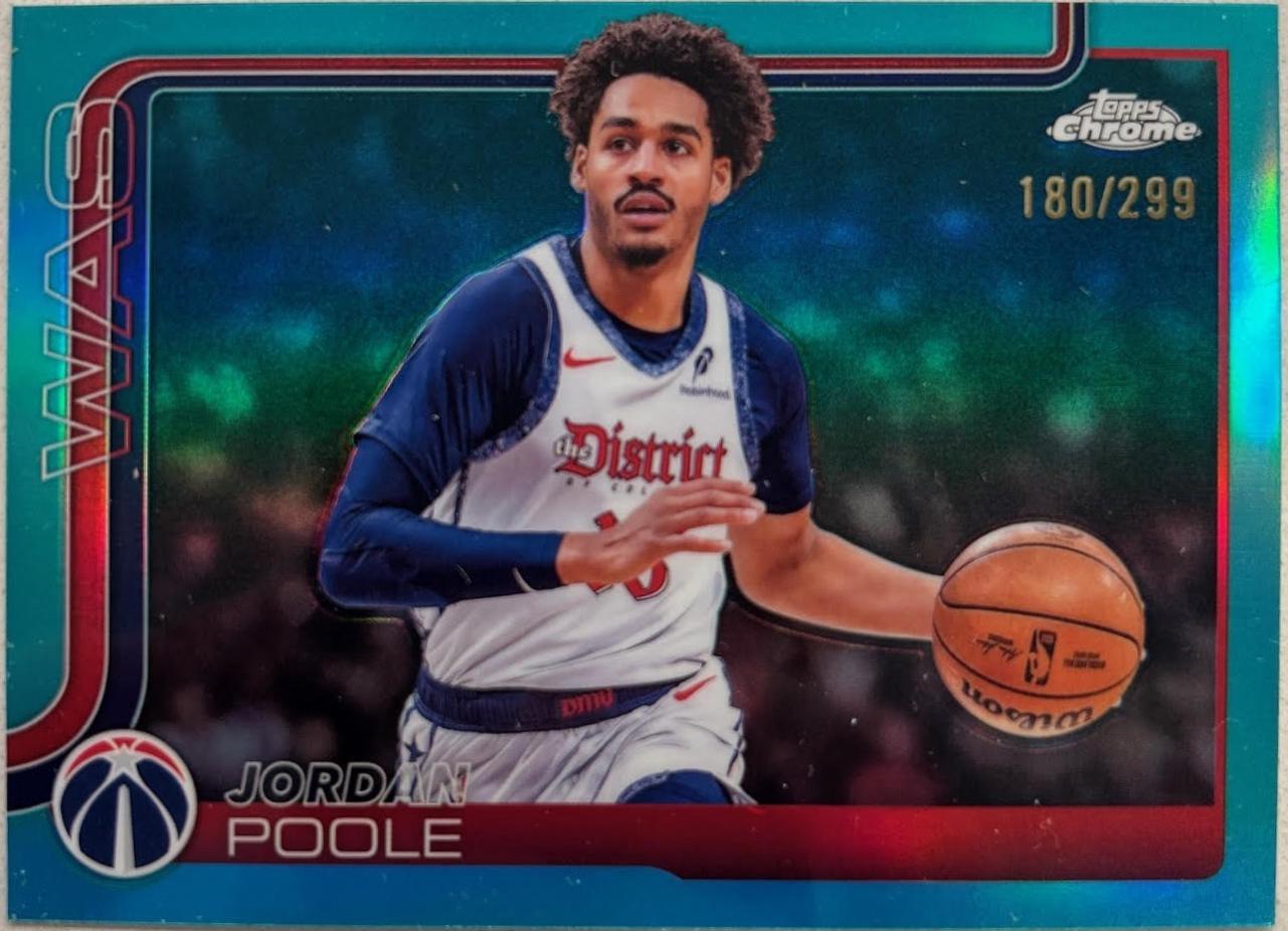 Jordan Poole [Teal Refractor] #207