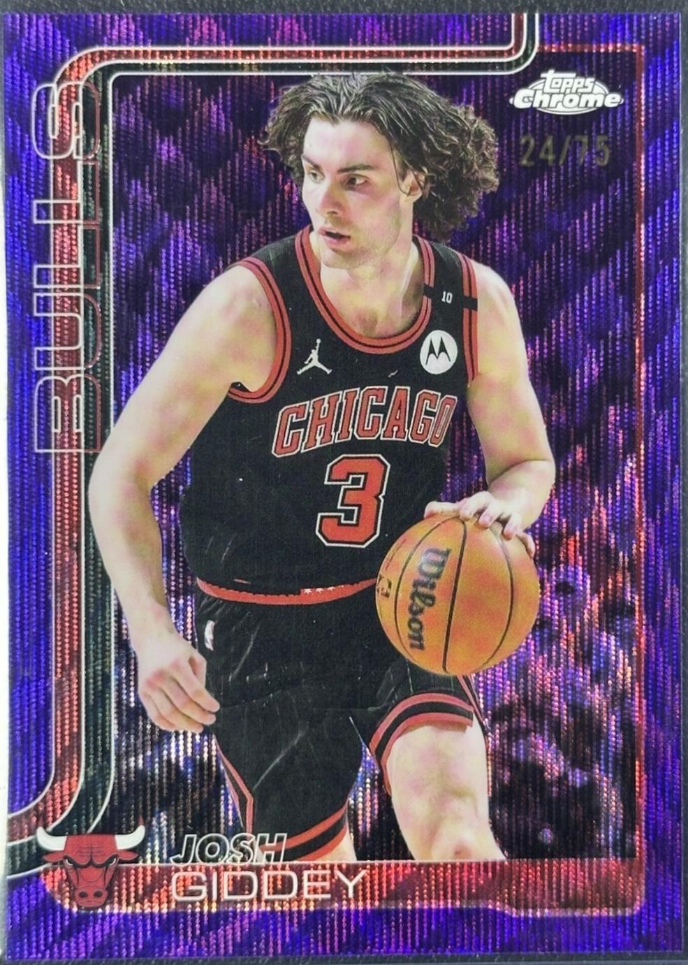 Josh Giddey [Purple Wave Refractor] #48